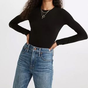 Madewell Crewneck Thong Bodysuit
